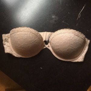 Strapless bra